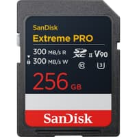 Карта памяти SanDisk Extreme PRO 256Gb SDXC Memory Card up to 300MB/s, UHS-II, Class 10, U3, V90 - фото 1