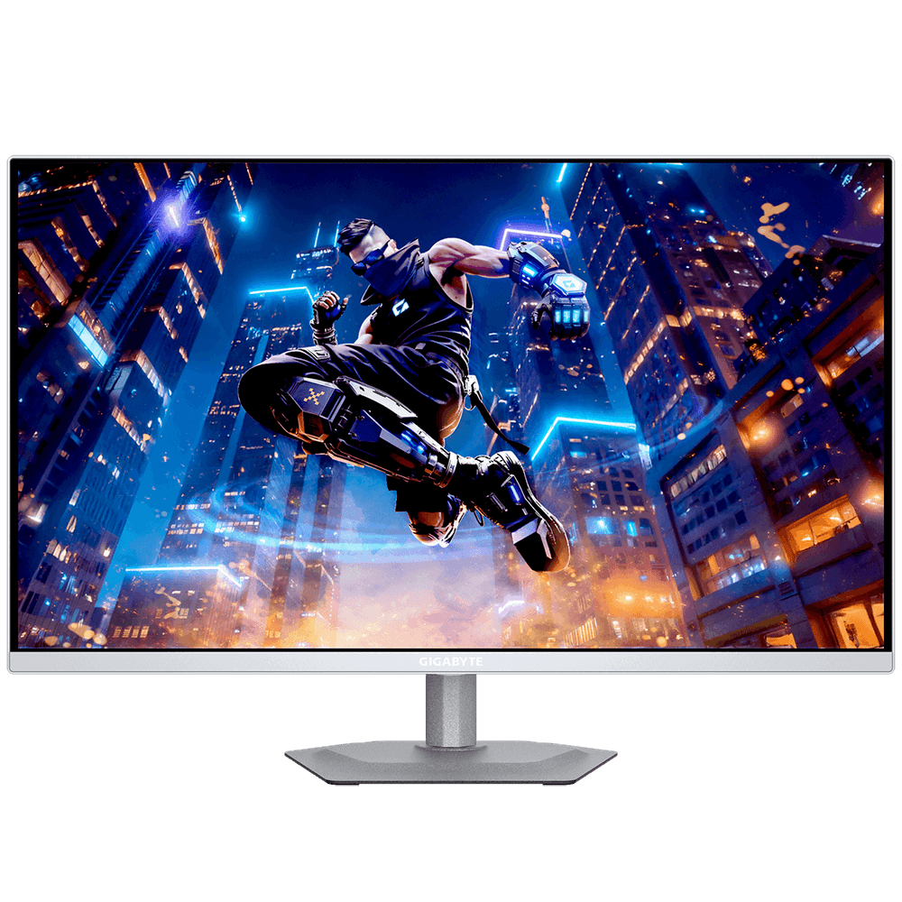 Монитор 26.5" Gigabyte MO27Q2A EK ICE (QD-OLED, 2560x1440, , 0,03 ms, 178°/178°, 250 cd/m, 1,5 млн: 1, 3xUSB3.0, USB Type-C, 280Hz, 2xHDMI 2.1, DP 1.4, Pivot)