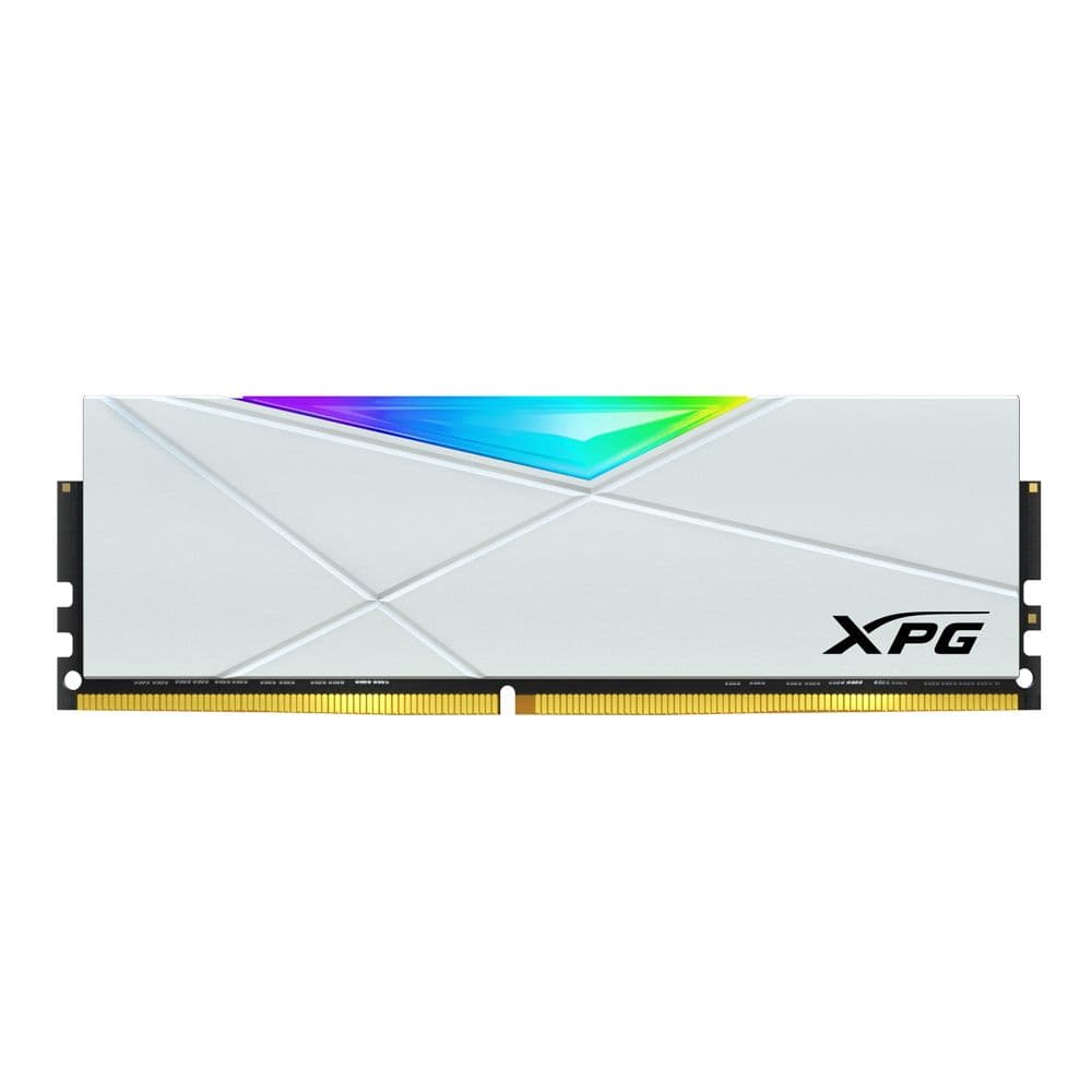 Модуль памяти ADATA 16GB DDR4 3600 U-DIMM XPG Spectrix D50 RGB Gaming Memory CL18, 1.35V K2*8GB WHITE