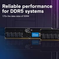 Модуль памяти Crucial 2*16 GB (KIT) Crucial DDR5 4800 DIMM Classic Desktop Non-ECC, CL40, 1.1V, SRx8 - фото 2
