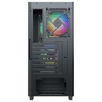 Корпус ACD Citadel 106 ATX, Black, USB3.0*1, USB*2+HD audio ,1*12cm ARGB rear+2*14cm ARGB front ,TG - фото 4