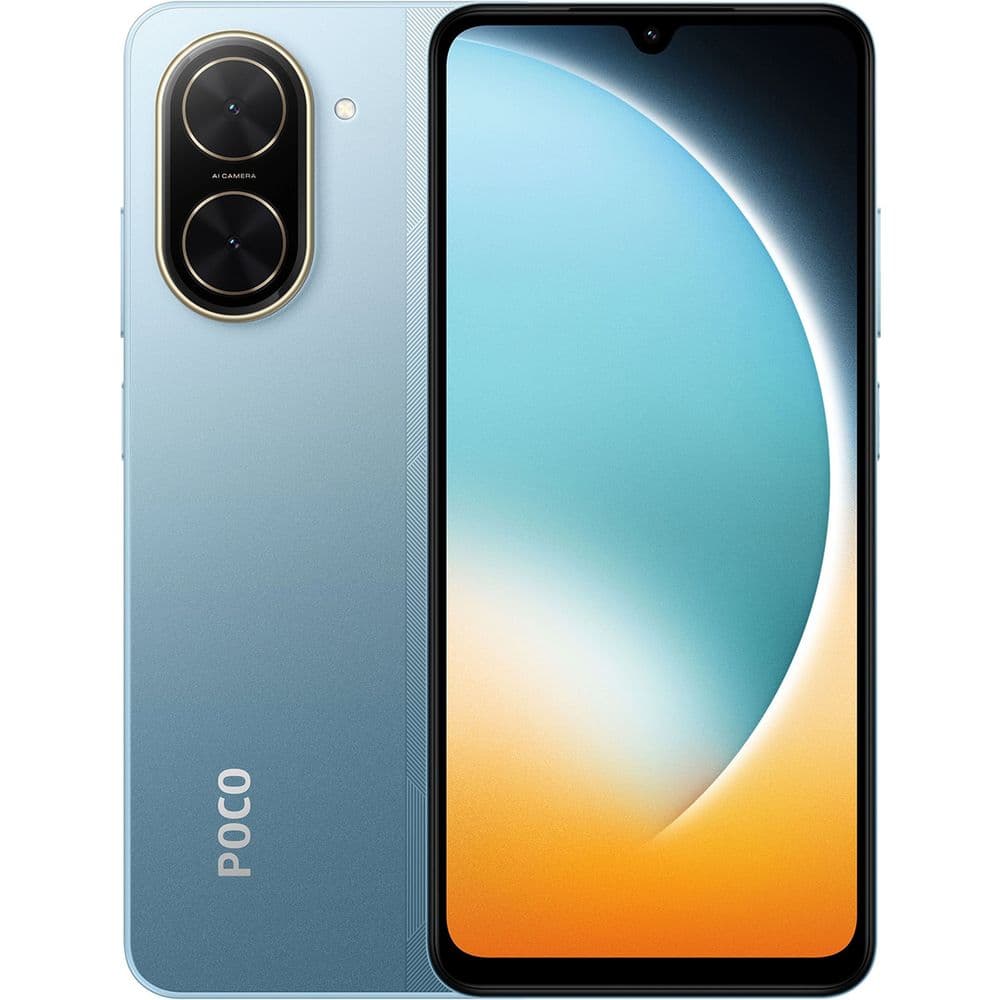 Смартфон POCO C71 3+64Gb синий (MZB0K2DRU)