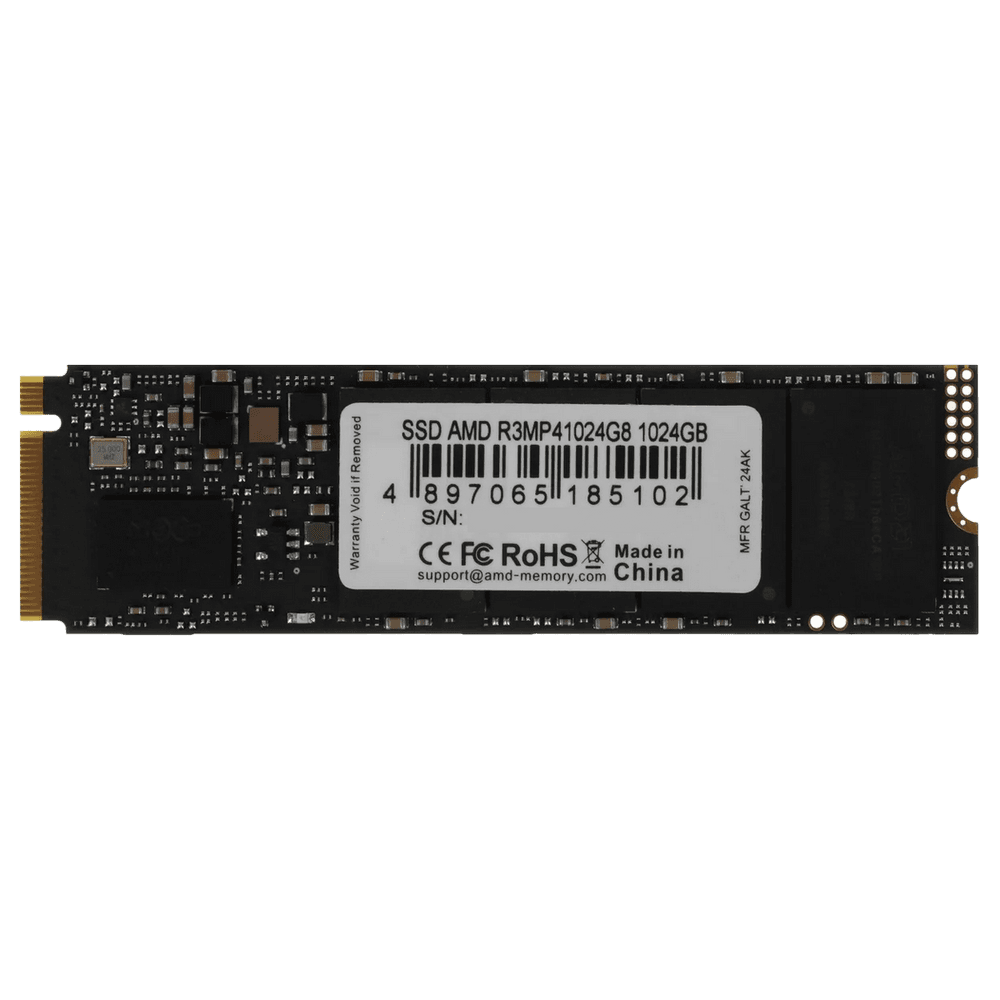 Твердотельный накопитель SSD AMD Radeon R3 Series M2.2280 1024GB