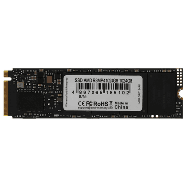 Твердотельный накопитель SSD AMD Radeon R3 Series M2.2280 1024GB