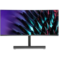 Монитор 34" Huawei MateView ZQE-CAA Black (VA 3440x1440 Curved 190Hz 1ms 21:9 4000:1 350cd 2xHDMI2.0 DisplayPort1.4 2xUSB3.0 USB-C(10W) AudioOut Soundbar 2x5W) - фото 1