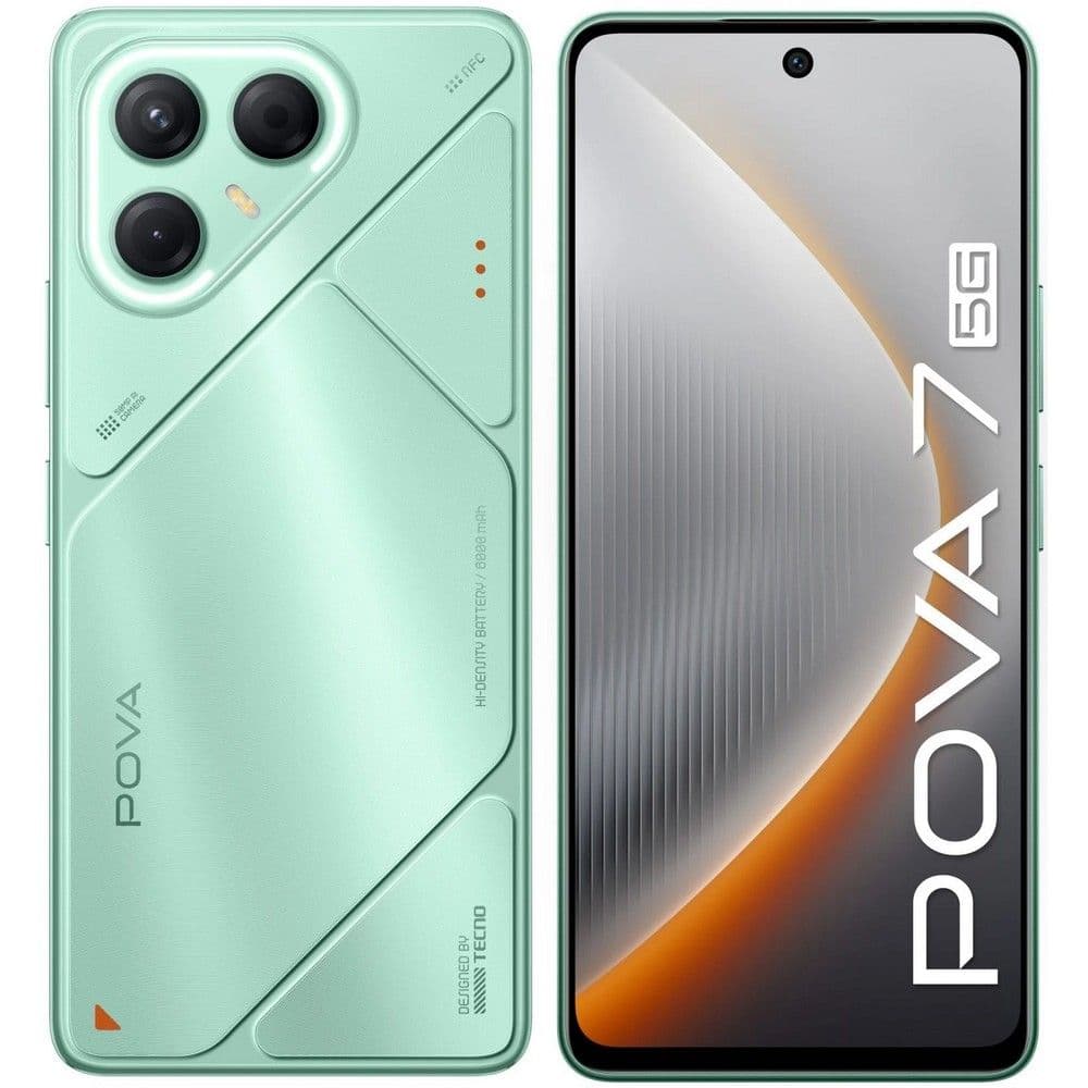 Смартфон Tecno POVA 7 5G 8+256 зелёный