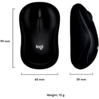 Мышь беспроводная Logitech M220 Charcoal [910-004885] - фото 4