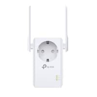 Усилитель Wi-Fi сигнала со встроенной розеткой TP-LINK Bad Pack TL-WA860RE N300 , чипсет QCA(Atheros), 2T2R, Мбит/с на 2,4 ГГц, 802.11b/g/n, 1 порт LAN 10/100 Мбит/с - фото 1