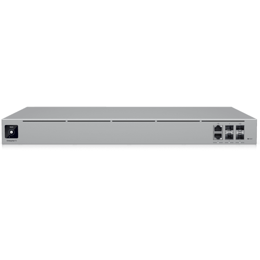 Маршрутизатор Ubiquiti UniFi Enterprise Fortress Gateway EFG 18 ядер (2 ГГц), 2х 25G SFP28, 2х 10G SFP+, 2х 2.5G RJ45