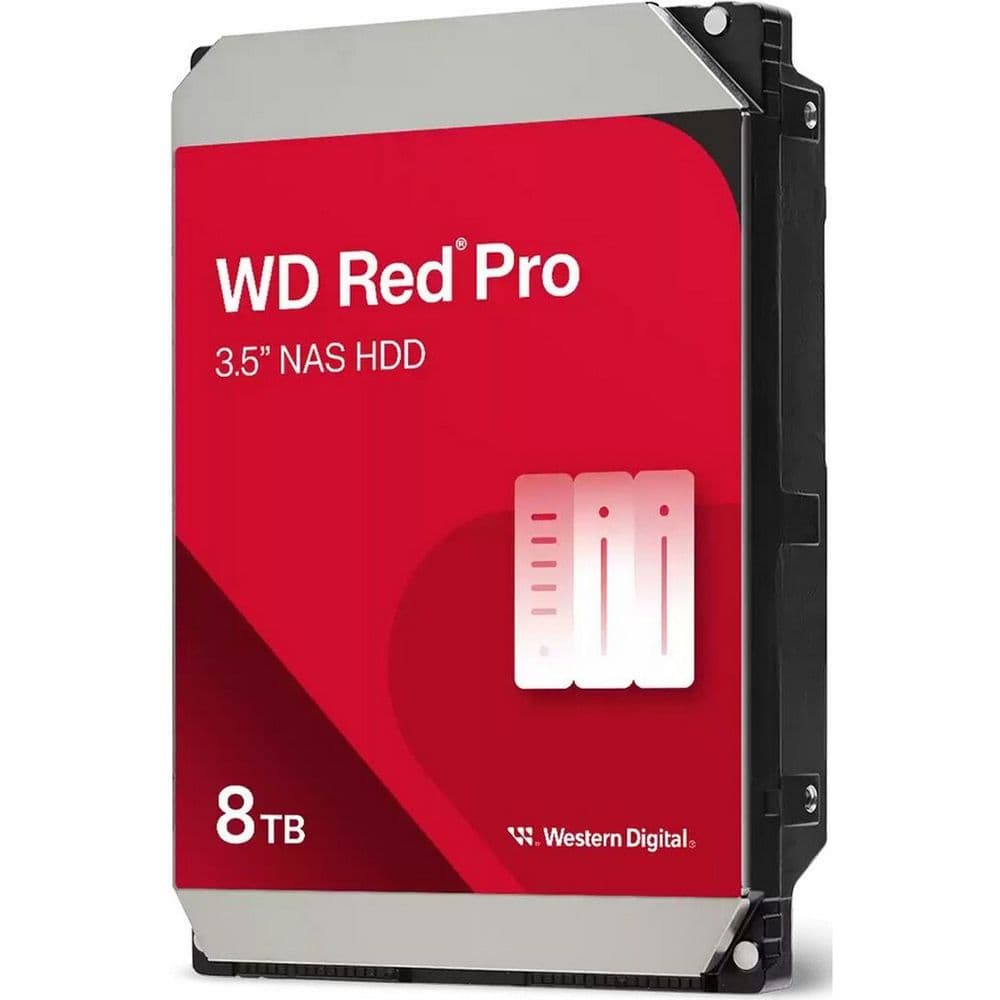 Жесткий диск Western Digital 8ТБ WD8005FFBX Red Pro 3,5" 7200RPM 256MB (SATA-III) NAS

