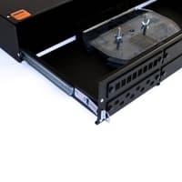 Бокс оптический Hyperline, портов: 48, FC, ST, SC, duplex LC, 2U, 465х565х465 мм (ВхШхГ), черный, (FO-19V-2U-6xSLT-W130H30-48UN-BK) - фото 5