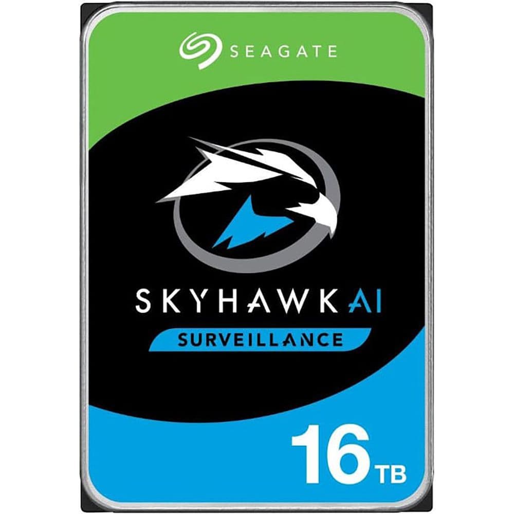 Жесткий диск Seagate SATA-III 16TB ST16000VE002 Surveillance SkyHawkAI 512E (7200rpm) 256Mb 3.5"