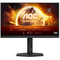 Монитор 27" AOC 27G4X Black (1920x1080, IPS, 180Hz, 80M:1, 300cd, 4ms, 2*HDMI, DP, Speakers, FreeSync, Low Blue Light, Flicker Free, H. Adj, pivot, VESA, 3Y) - фото 1