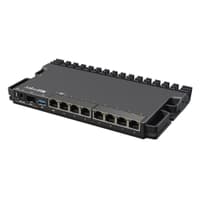 Маршрутизатор MIKROTIK Bad Pack RB5009UG+S+IN RouterBORD 5009UG+S+ with Marvell Armada ARMv8 CPU (4-cores, 1.4GHz per core), 1GB of DDR4 RAM, 1GB NAND storage, 1x 2.5Gbit LAN, 7x 1Gbit LAN, 1xSFP+ port, RouterOS L5, metal desktop case, PSU - фото 2