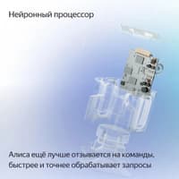 Умная колонка Yandex Станция Миди Алиса оранжевый 24W 1.0 BT/Wi-Fi 10м (YNDX-00054ORG) - фото 8
