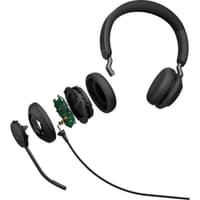 Jabra 24189-999-899 Наушники с микрофоном Jabra Evolve2 40 SE черный 1.5м накладные оголовье (24189-999-899) - фото 7