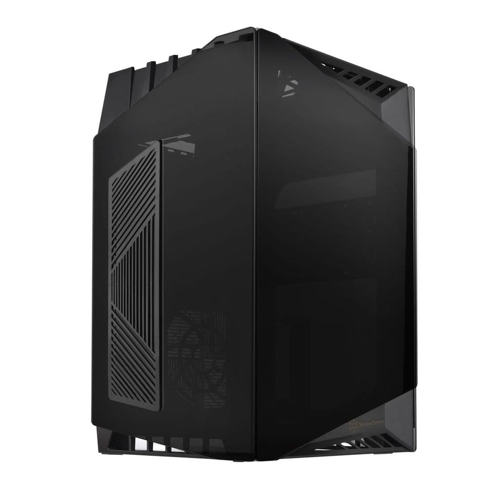 Корпус для ПК Silverstone Bad Pack SST-LD03B-AF TO-LD03-BK-GLASS AND AIR FLOW VENT-SST (810256) bp