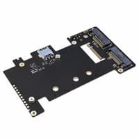 Плата интерфейсная Khadas New M2X Extension Board (KM2X-V-002) NVMe SSD/4G LTE - фото 1