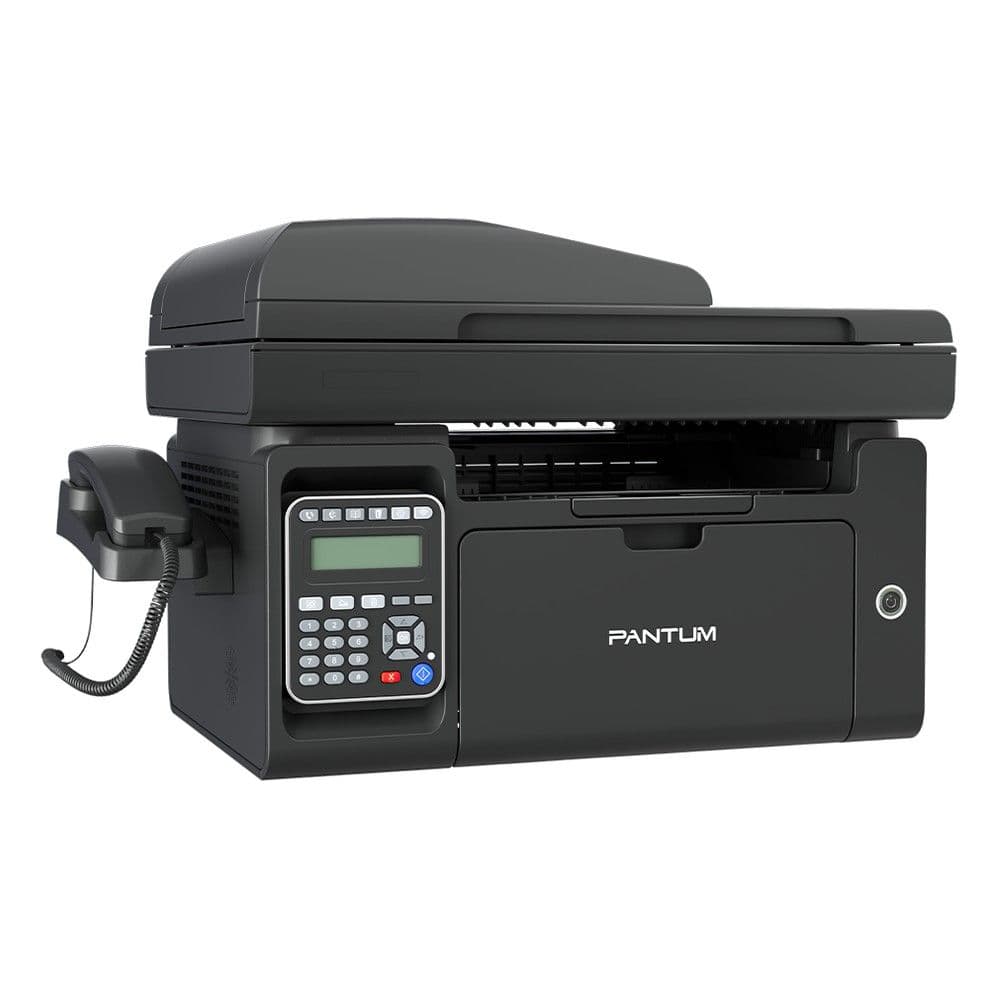 Pantum M6607NW A4, МФУ, лазерное, черно-белое, 22стр/мин, факс, 1200x1200dpi, 600МГц, 128Мб, 35АПД, WiFi/USB/Ethernet, 1600стр/картридж, чёрный корпус (M6607NW)(000116)