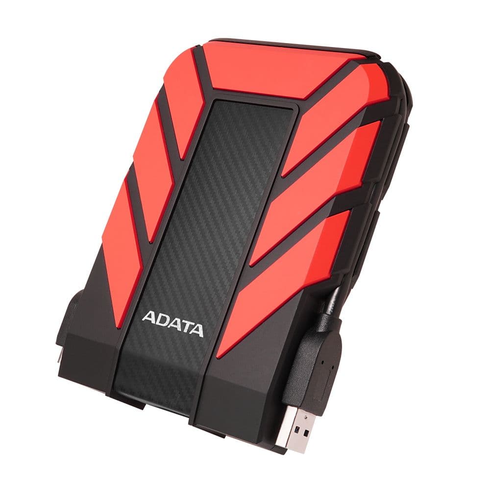 Жесткий диск внешний ADATA HD710 Pro AHD710P-1TU31-CRD 1TB 2.5" USB 3.1, IP68, Shock Sensor, Red, Retail {20}, (460417)