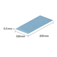 Термопрокладка Arctic Cooling Thermal pad 200x100mm, 0,5mm - 2 Pack TP-3 (ACTPD00058A) - фото 3