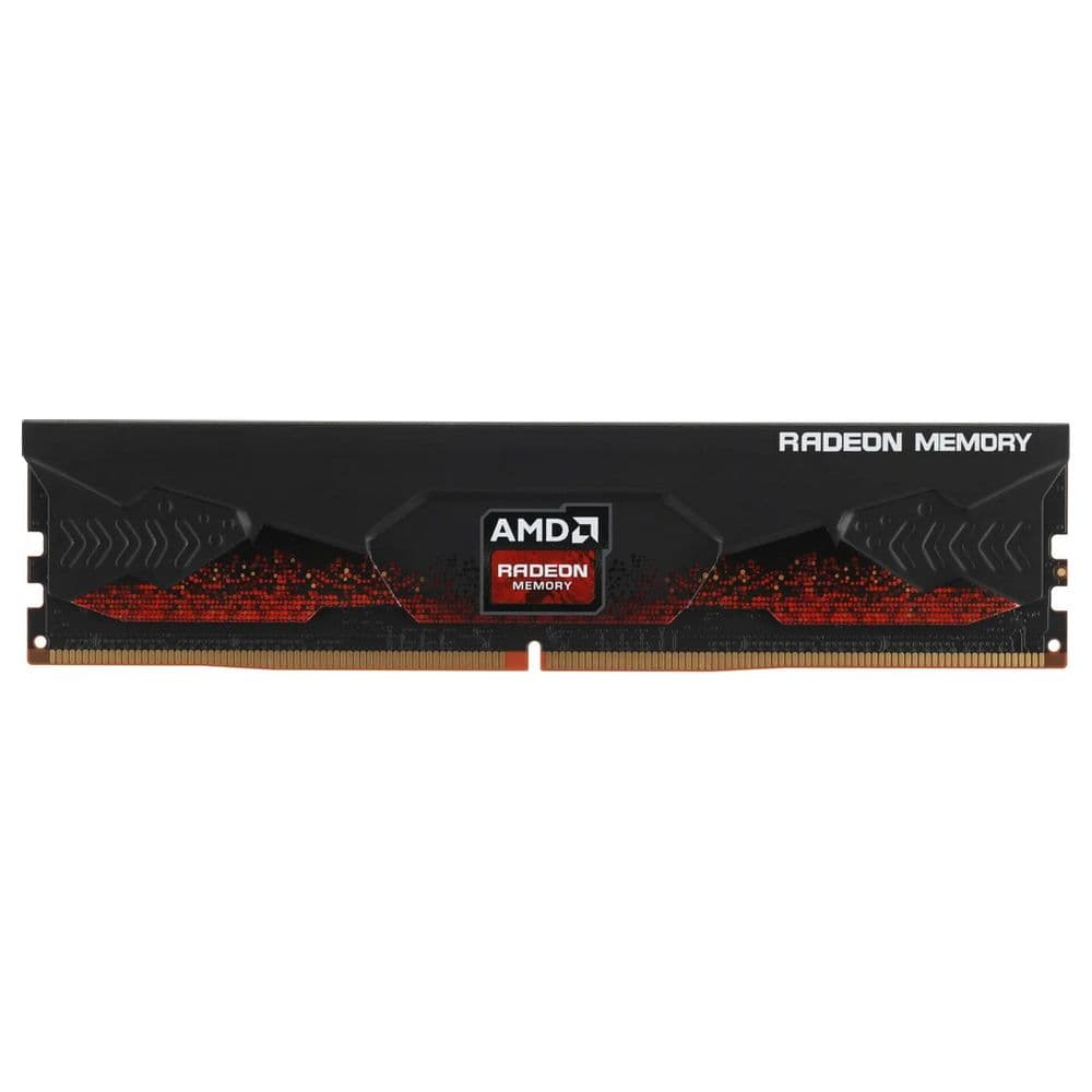 Модуль памяти AMD Radeon 16GB R7 Performance Series DDR5 8000  Long DIMM R7516G8000U1S 1.45V  Heat Shield  Retail