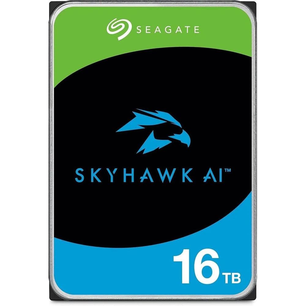 Жесткий диск Seagate 3.5" 16TB SkyHawk Al Surveillance HDD SATA 6Gb/s, 7200rpm, 512MB