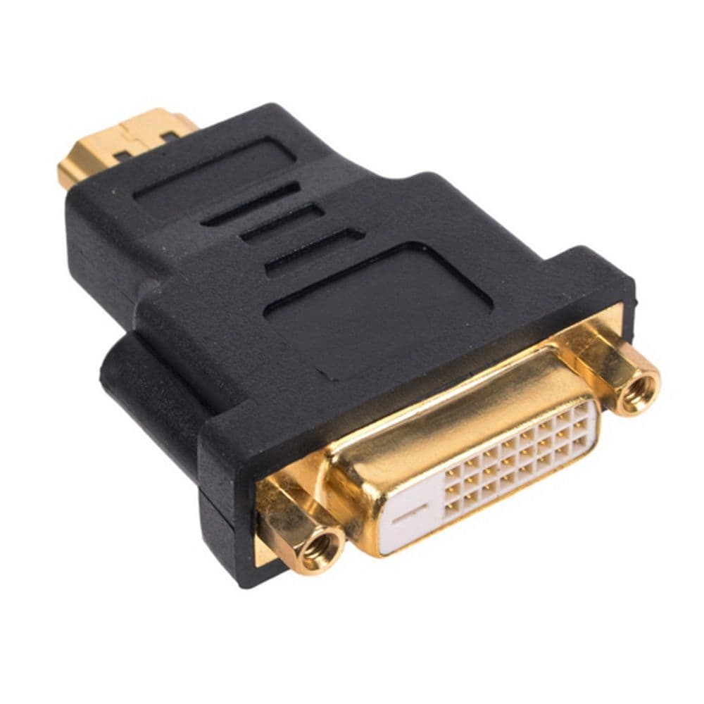 Переходник HDMI-DVI Cablexpert A-HDMI-DVI-3, 19M/25F, золотые разъемы, пакет (080828)