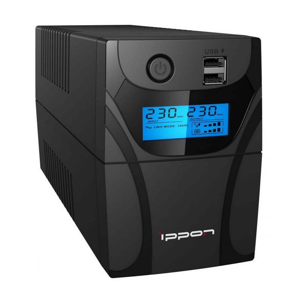 Источник бесперебойного питания Ippon Back Power Pro II Euro 650 Line-interactive 360W/650VA