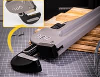 Трубный ключ Стиллсона облегченный Deli DL105024 600мм, максимальное открытие 73мм, Cr-Mo + алюминиевый сплав Bad Pack - фото 6