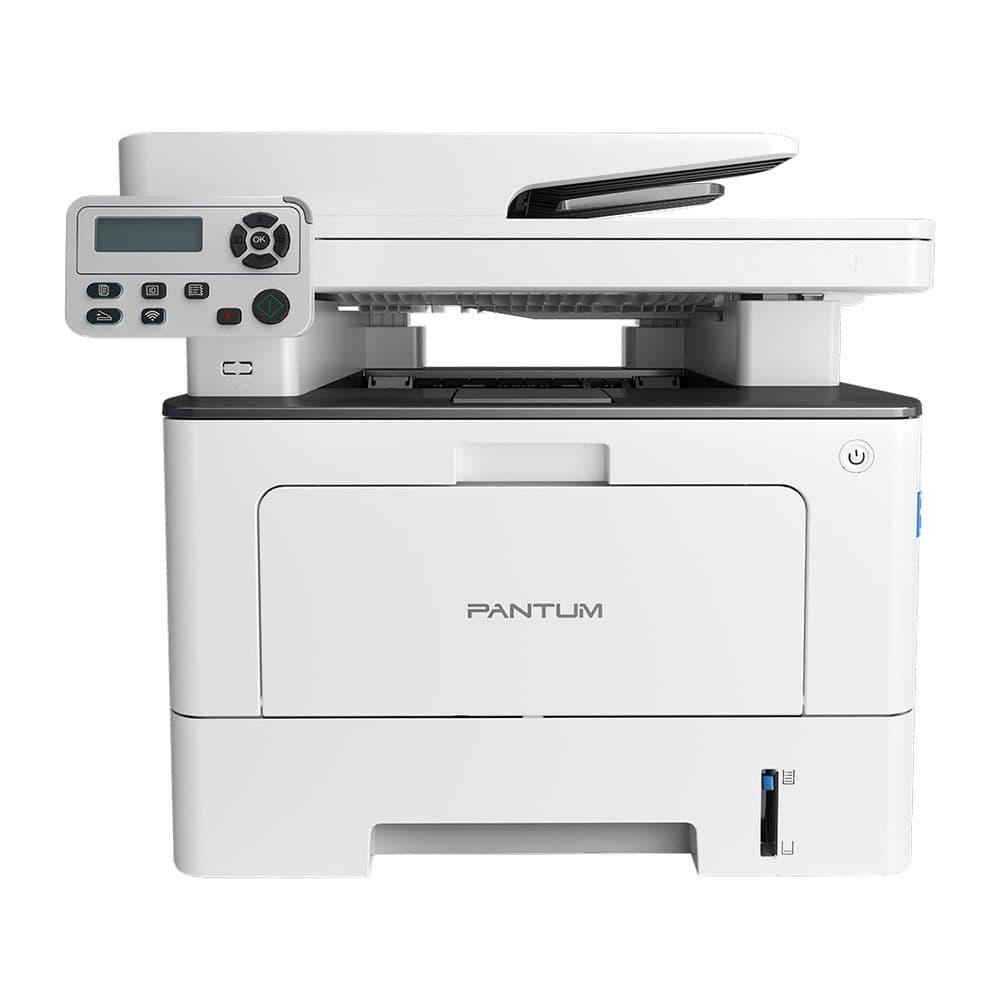 Pantum BM5106ADN A4, МФУ, лазерное, черно-белое, 40стр/мин, 1200x1200dpi, 1,2ГГц, 512Мб, дуплекс, 50ДАПД,  250tray, USB/Ethernet, 6000 стр/картридж, белый корпус (BM5106ADN) 