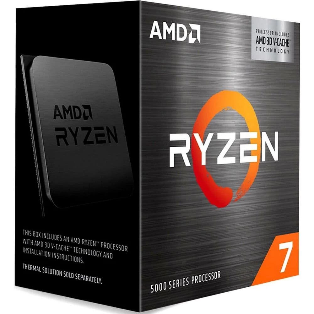 Центральный Процессор AMD RYZEN 7 5700X3D BOX (Vermeer, 7nm, C8/T16, Base 3,00GHz, Turbo 4,10GHz, Without Graphics, L3 96Mb, TDP 105W, w/o fan, SAM4)