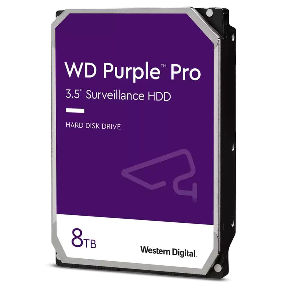 Жесткий диск Western Digital 3.5" 8TB Purple Surveillance HDD WD85PURZ SATA 6Gb/s - 5640 rpm