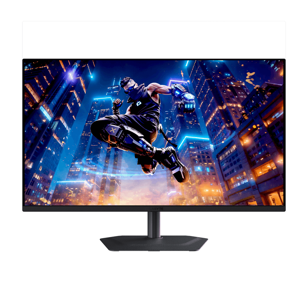Монитор 31.5" Gigabyte MO32U2 EK Black (31,5 "QD-OLED, 3840 x 2160, 240Hz, 2xHDMI 2.1, DP 1.4, 3xUSB 3.2, USB Type-C (18Вт), 0,03 ms,178°/178°, 250 нит (типичная), 1000 нит (пиковая), 1,5 М:1, Pivot)