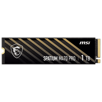 Твердотельный накопитель SSD MSI Bad Pack M.2 2280 1TB MSI SPATIUM M470 PRO Client SSD S78-440L0J0-P83, PCIe Gen4x4 with NVMe, bp - фото 2