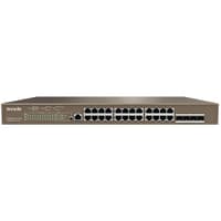 Коммутатор 24PORT 1000M POE 4SFP TEG5328P-24-410W TENDA - фото 1