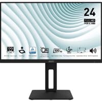 Монитор MSI PRO MP242AP 23.8" Black (IPS, 1920x1080, D-Sub+HDMI+DP, 1 ms, 178°/178°, 300 cd/m, 1000:1 (100M:1), 100Hz, MM, Pivot) - фото 1