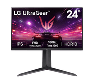 Монитор LG 23,8" 24GS65F-B, 16:9, IPS, FHD, 1ms, 300cd, 180Hz, HDMI, DP, HAS - фото 1
