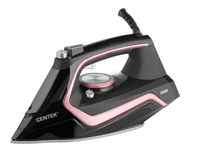 Утюг Centek CT-2313 розовый/черный, 2400 Вт, 50 г/мин, 185 г/мин, 350 мл - фото 4