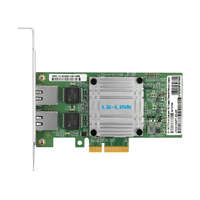 Сетевой адаптер LR-LINK LRES1060PT-2RJ45 100G Intel E610 RJ45x2 PCIEx4 - фото 1