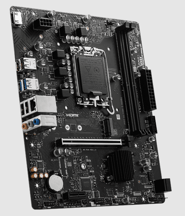 Материнская плата H610 S1700 MATX PRO H610M-S DDR4 MSI