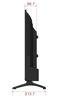 Телевизор LCD 28" HD Ya`OS SMART 28H550T LEFF - фото 6