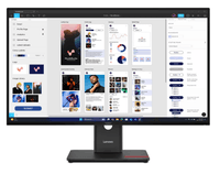 Монитор Lenovo 31.5" T32UD-40, 16:9, IPS, UHD, 4ms, 350cd, 60Hz, HDMI, DP, USB, USB-C, LAN, HAS - фото 3