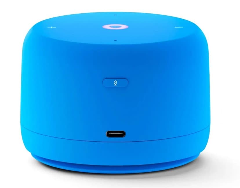 Умная колонка Яндекс Станция Лайт 2 с Алисой на YaGPT, синяя, YNDX-00026BLU