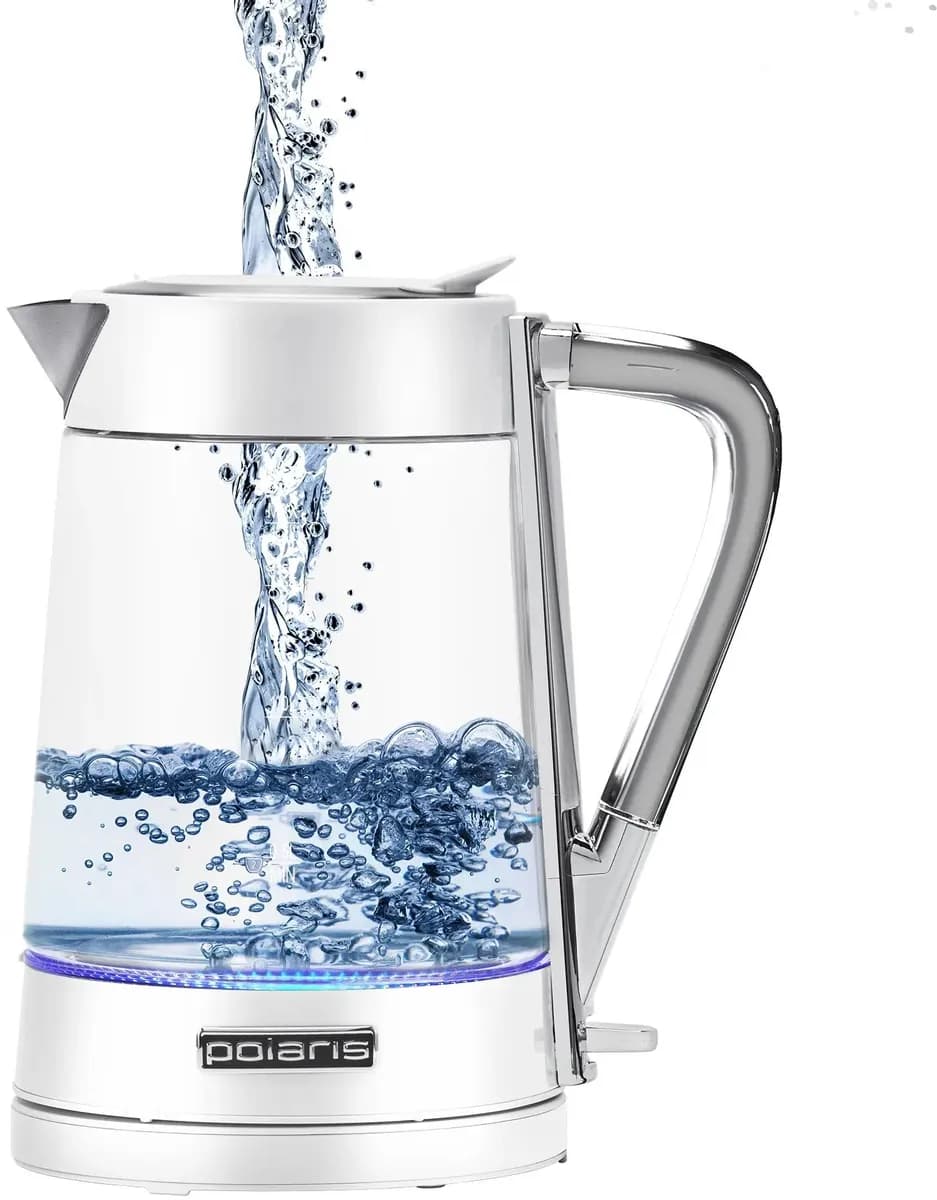 Чайник PWK 1715 CGL Water Way Pro Белый POLARIS