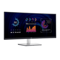 Монитор Dell 34.14" P3424WE 3800R, 21:9, IPS, UHD, 5ms, 300cd, 60Hz, HDMI, DP, USB, USB-C, HAS - фото 2