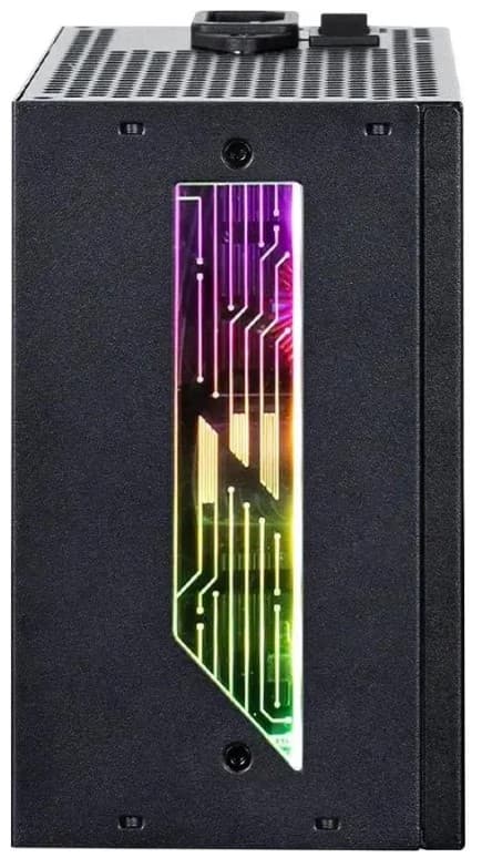 Блок питания ATX 12V Ver3.1 1000W 80+GOLD APFC 12cm fan 24pin 2x(4+4)pin 2x8pin CPU 3xMolex+FDD 4x6/8pin 1xPCI-E 12xSATA 3pin ARGB черный ZM1000-TMX2 VIEW ZALMAN