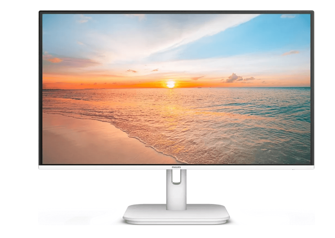 Монитор Philips 23,8" 24E1N1100AW, 16:9, IPS, FHD, 4ms, 300cd, 120Hz, VGA, HDMI, SPK