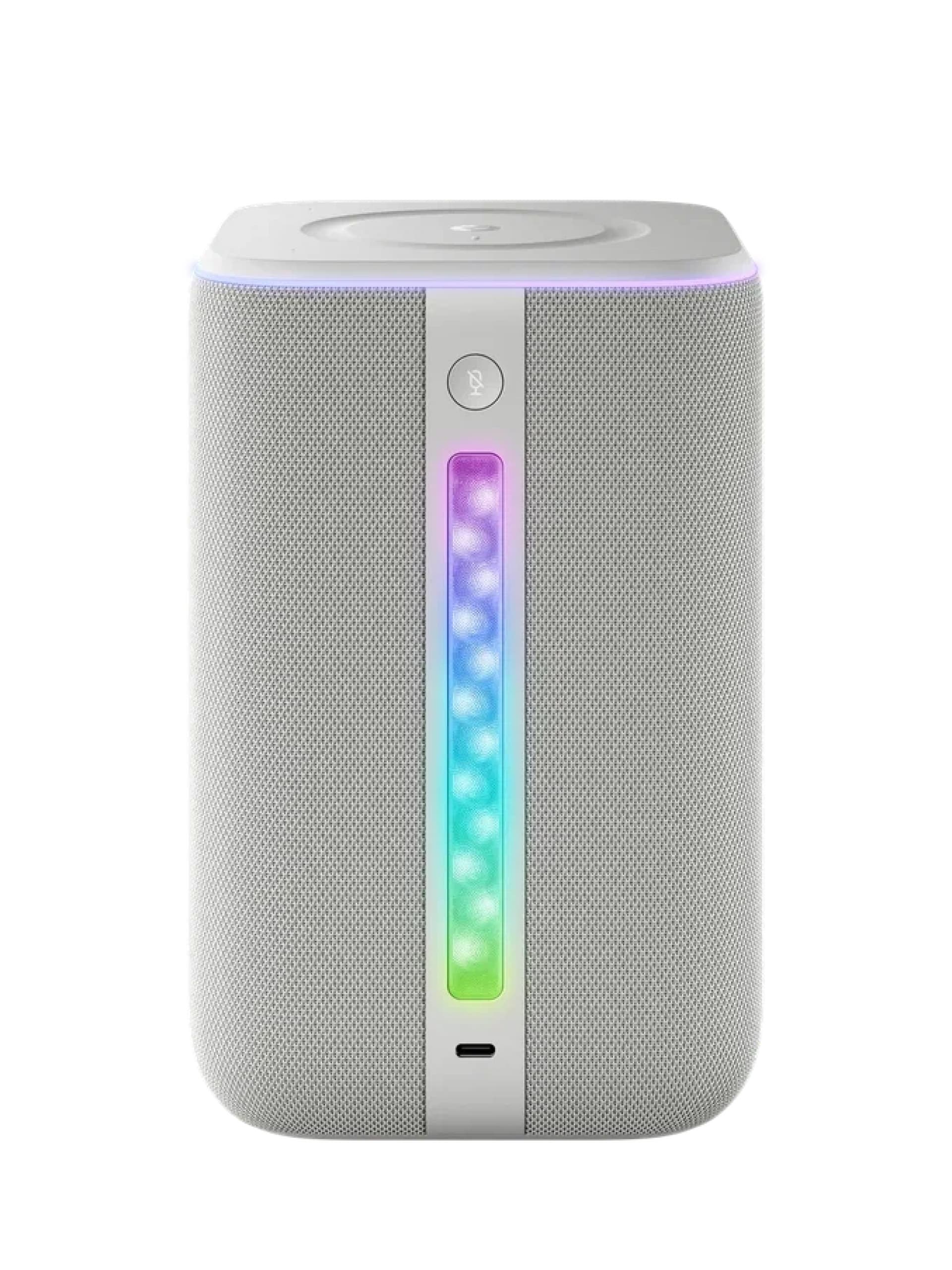 Умная колонка Яндекс Станция 3 с Алисой, Zigbee, 50 Вт,серая YNDX-00060GRY
