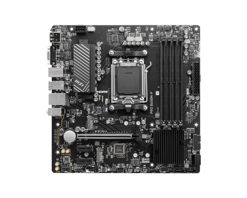Материнская плата AMD B650 SAM5 MATX PRO B650M-P MSI